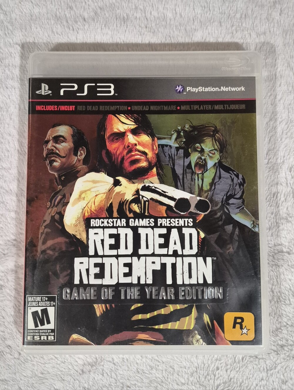 Red Dead Redemption: Game of the Year Edition - PS3 Sony Playstation Video Game